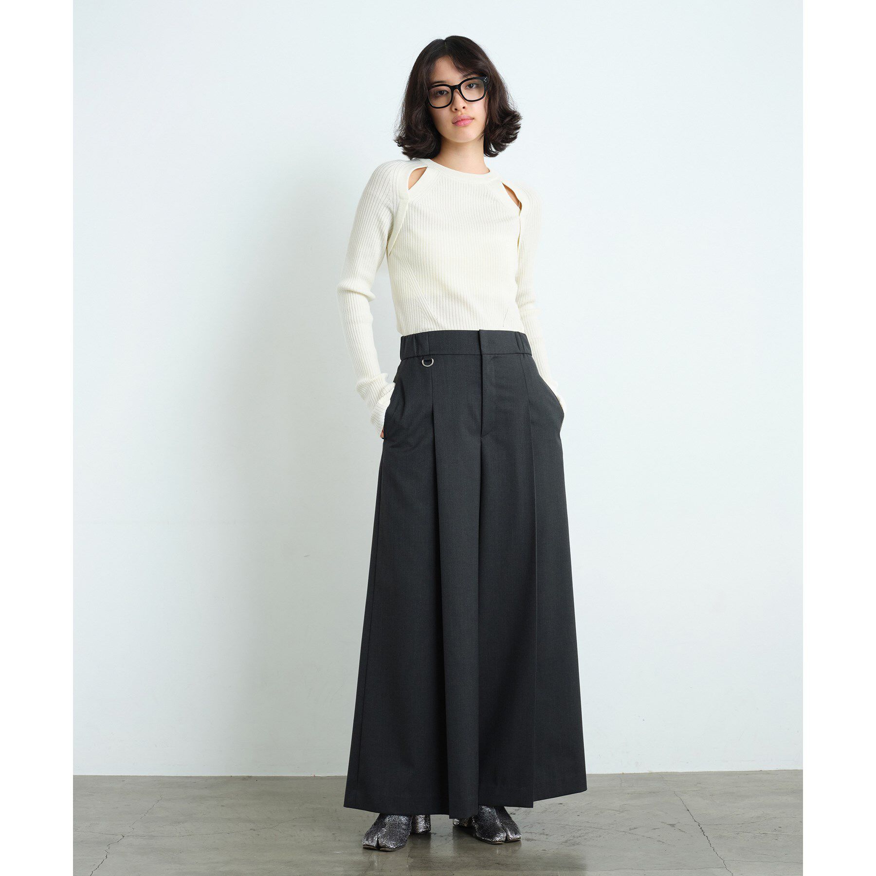 CODE A「shoulder slit pullover」|ニット・セーター|