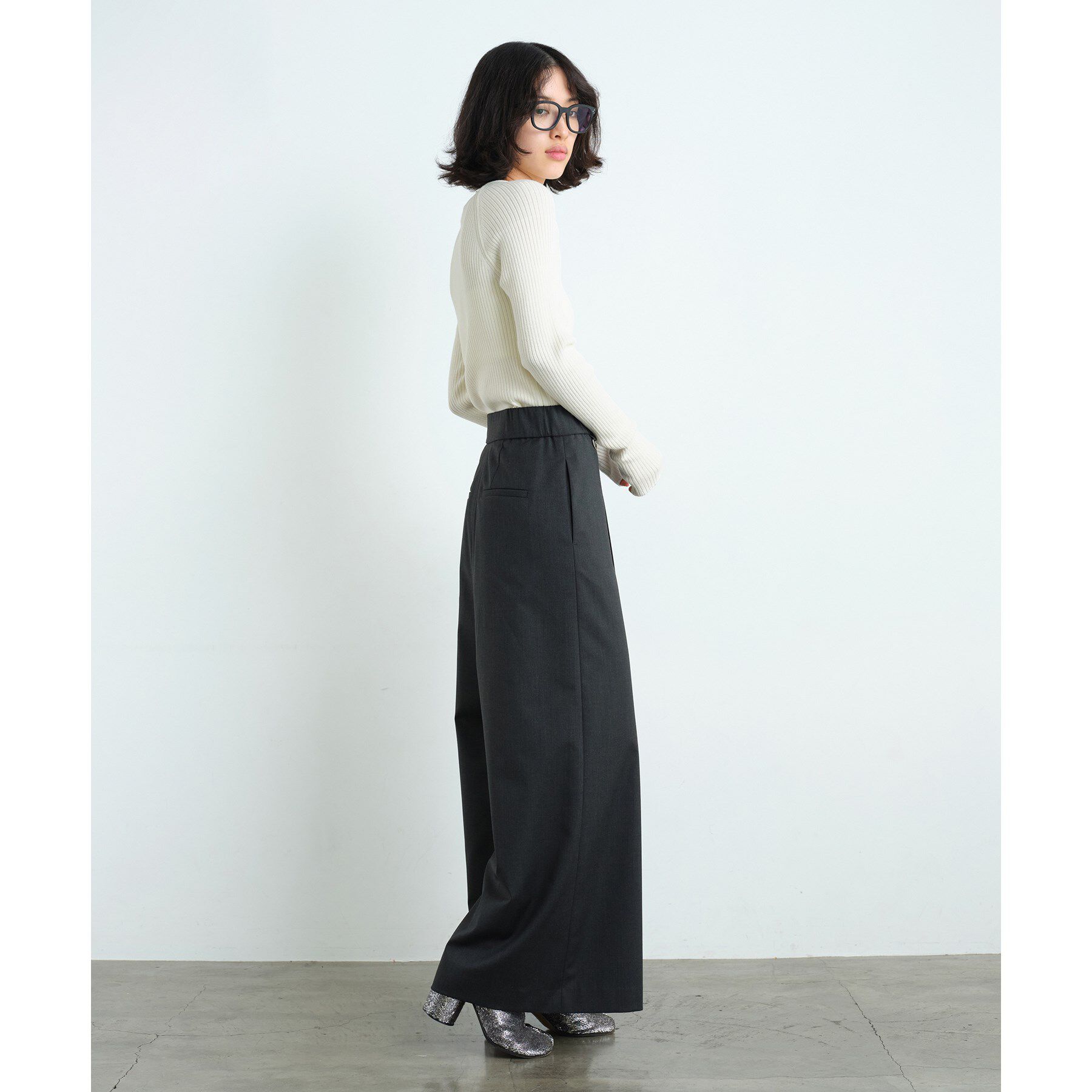 CODE A「shoulder slit pullover」|ニット・セーター|