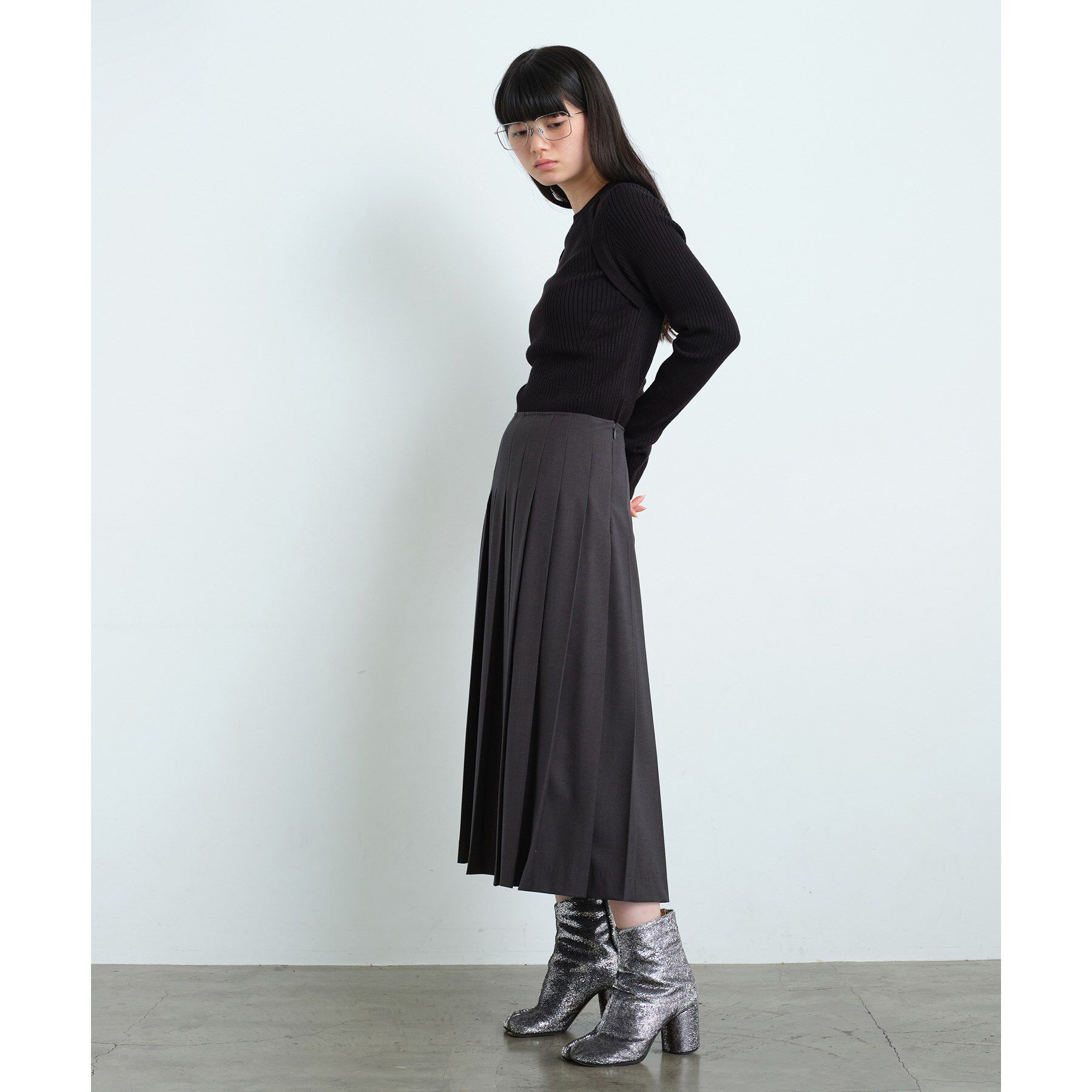 CODE A「shoulder slit pullover」|ニット・セーター|