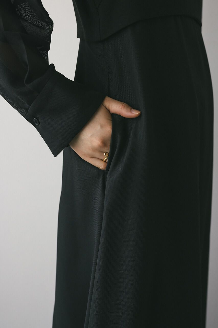 STYLEMIXER「コンビネーションフレアワンピース」|ワンピース|