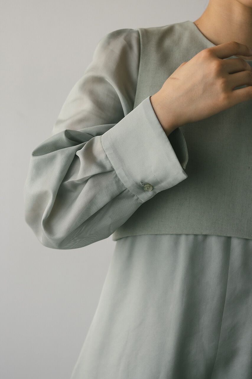 STYLEMIXER「コンビネーションフレアワンピース」|ワンピース|