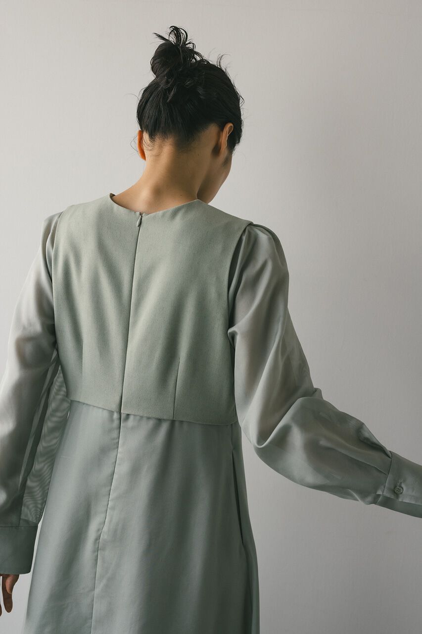 STYLEMIXER「コンビネーションフレアワンピース」|ワンピース|