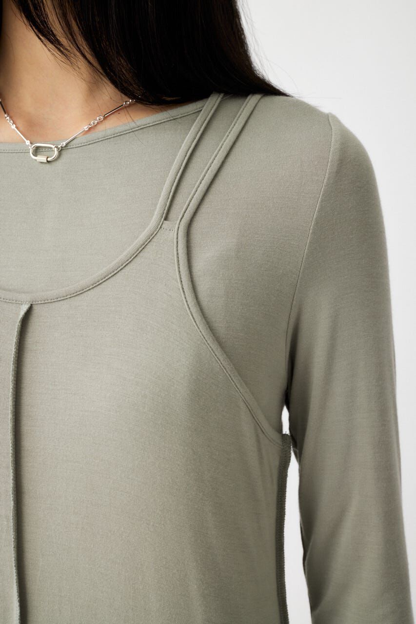 MOUSSY「LAYER CUTドレス」|ワンピース|