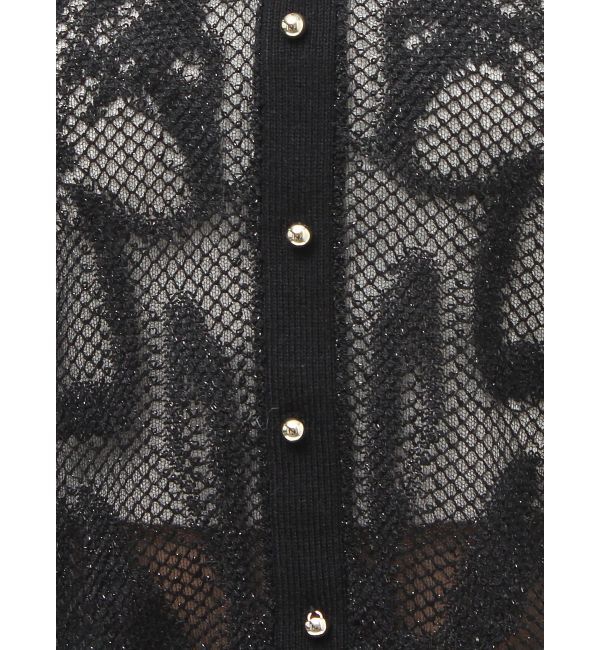 RESEXXY「シアーポロニットトップス」|ニット・セーター|