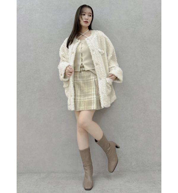 dazzlin「バリエコンパクトミニスカート」|スカート|