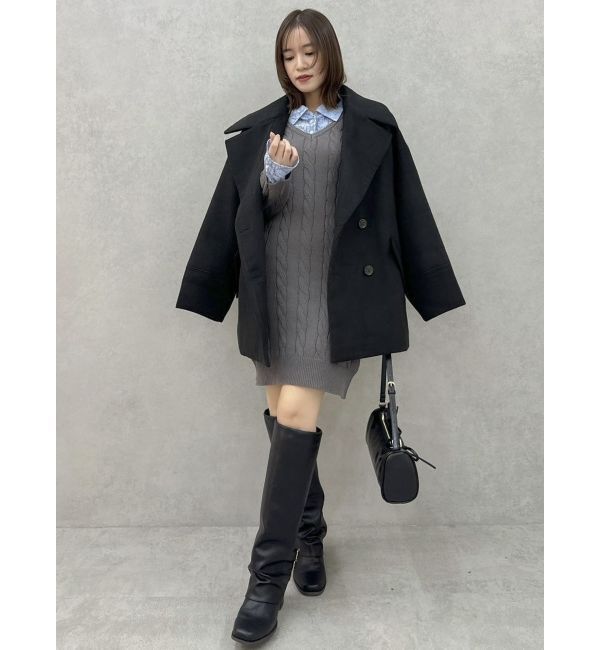 dazzlin「コクーンフォルムミドルコート」|その他|