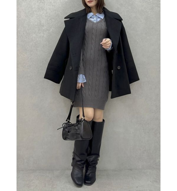 dazzlin「コクーンフォルムミドルコート」|その他|