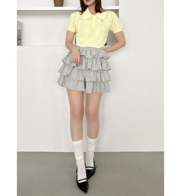 dazzlin「フリルミニスカートⅢ」|スカート|