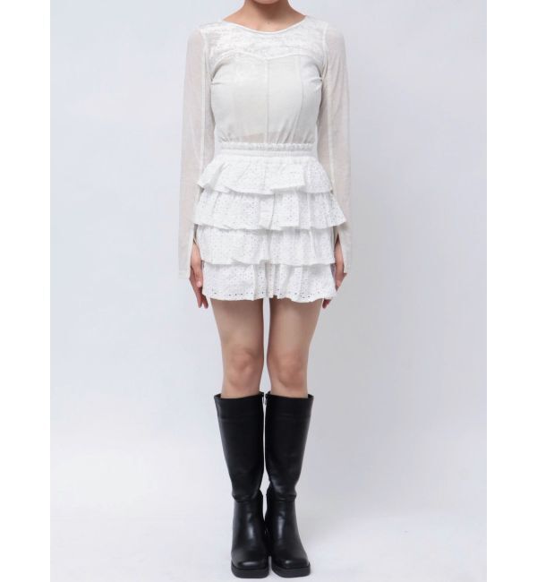 dazzlin「フリルミニスカートⅢ」|スカート|