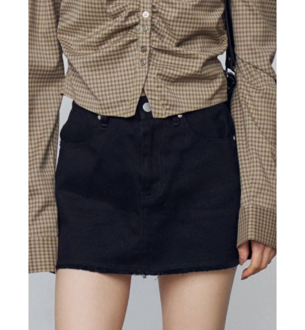 EMODA「ボックスミニスカート」|スカート|