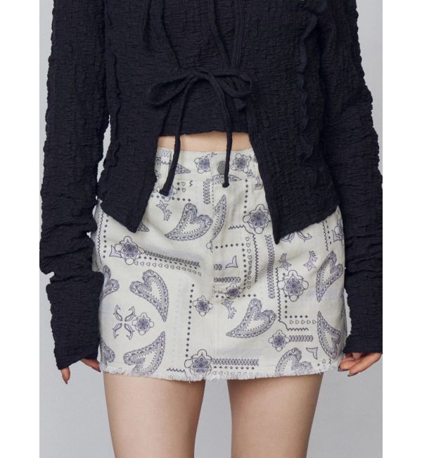 EMODA「ボックスミニスカート」|スカート|