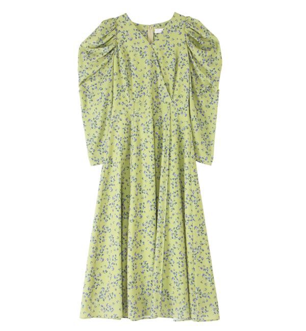 LAGUNAMOON「フラワープリントカシュクールワンピース」|ワンピース|