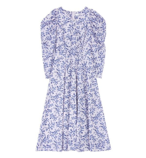 LAGUNAMOON「フラワープリントカシュクールワンピース」|ワンピース|