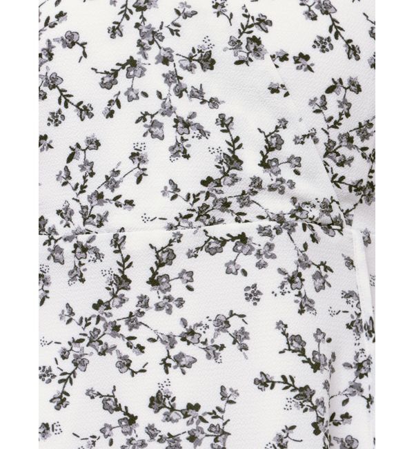 LAGUNAMOON「フラワープリントカシュクールワンピース」|ワンピース|