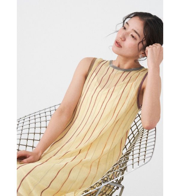 LAGUNAMOON「【WEB限定】ラメレインボーニットワンピース」|ワンピース|