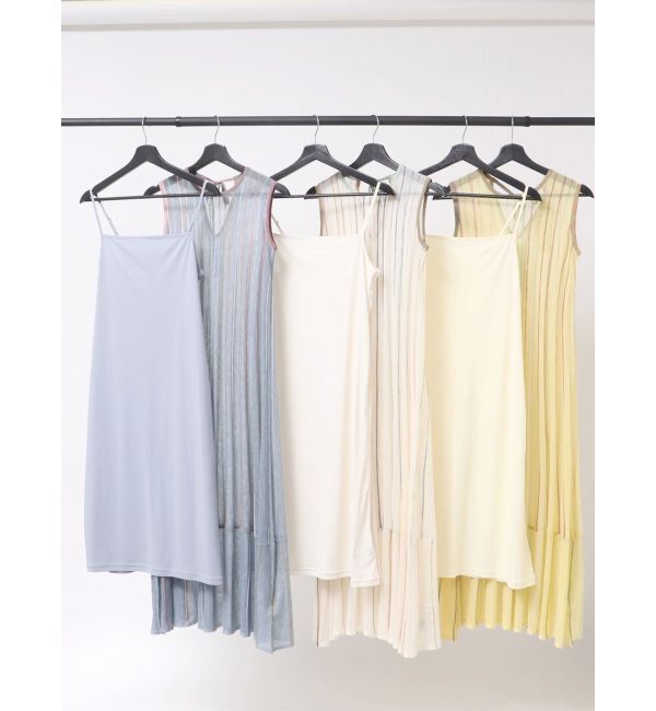 LAGUNAMOON「【WEB限定】ラメレインボーニットワンピース」|ワンピース|