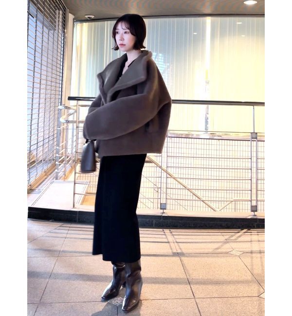 LAGUNAMOON「ビックカラーメタルボタンワンピース」|ワンピース|