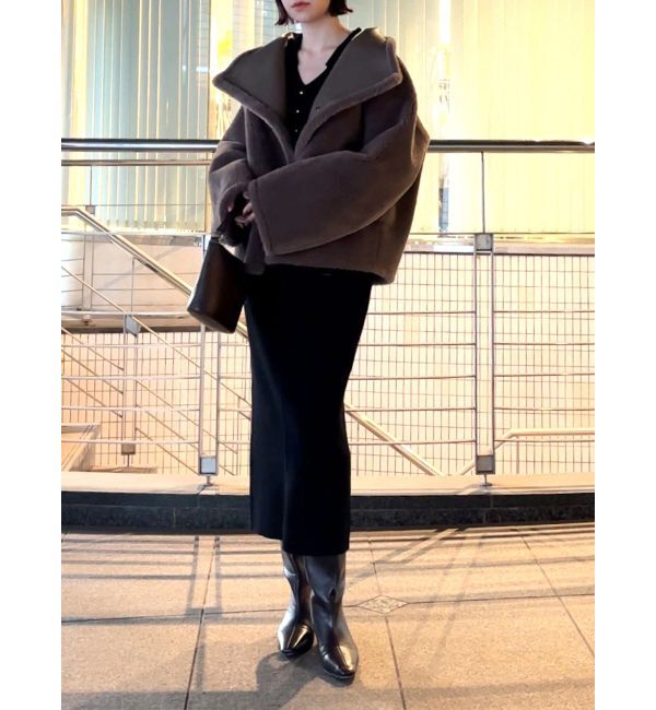 LAGUNAMOON「ビックカラーメタルボタンワンピース」|ワンピース|