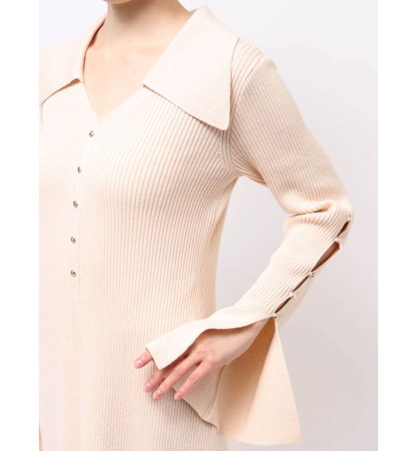 LAGUNAMOON「ビックカラーメタルボタンワンピース」|ワンピース|