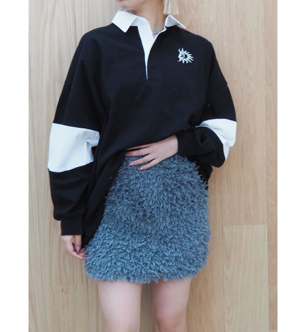 EVRIS「フェザーミニスカート【セットアップ着用可能】」|スカート|