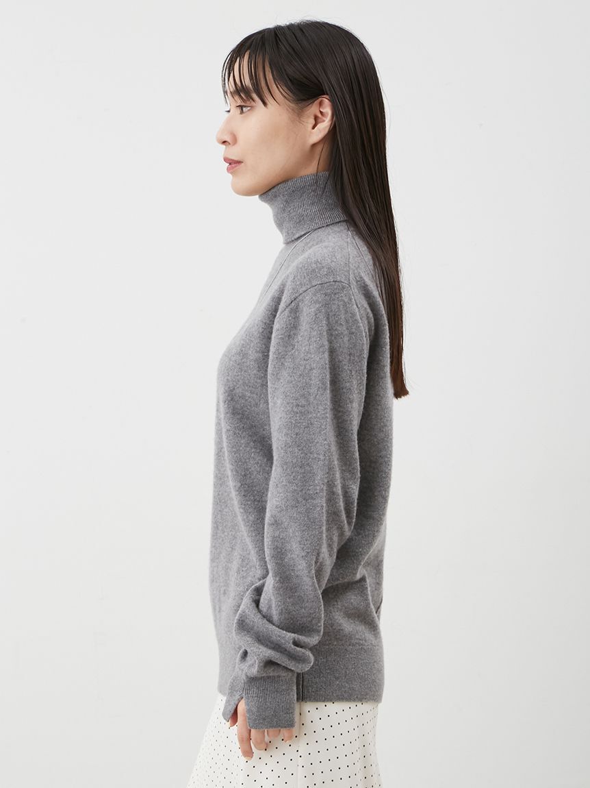 Mila Owen「ウール100％ベーシックタートルネックニット」|ニット・セーター|
