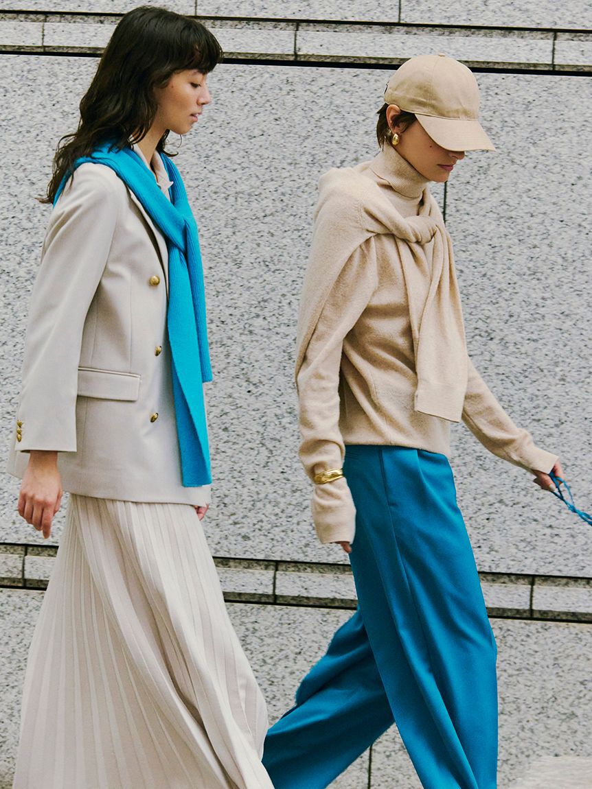 Mila Owen「ウール100％ベーシックタートルネックニット」|ニット・セーター|