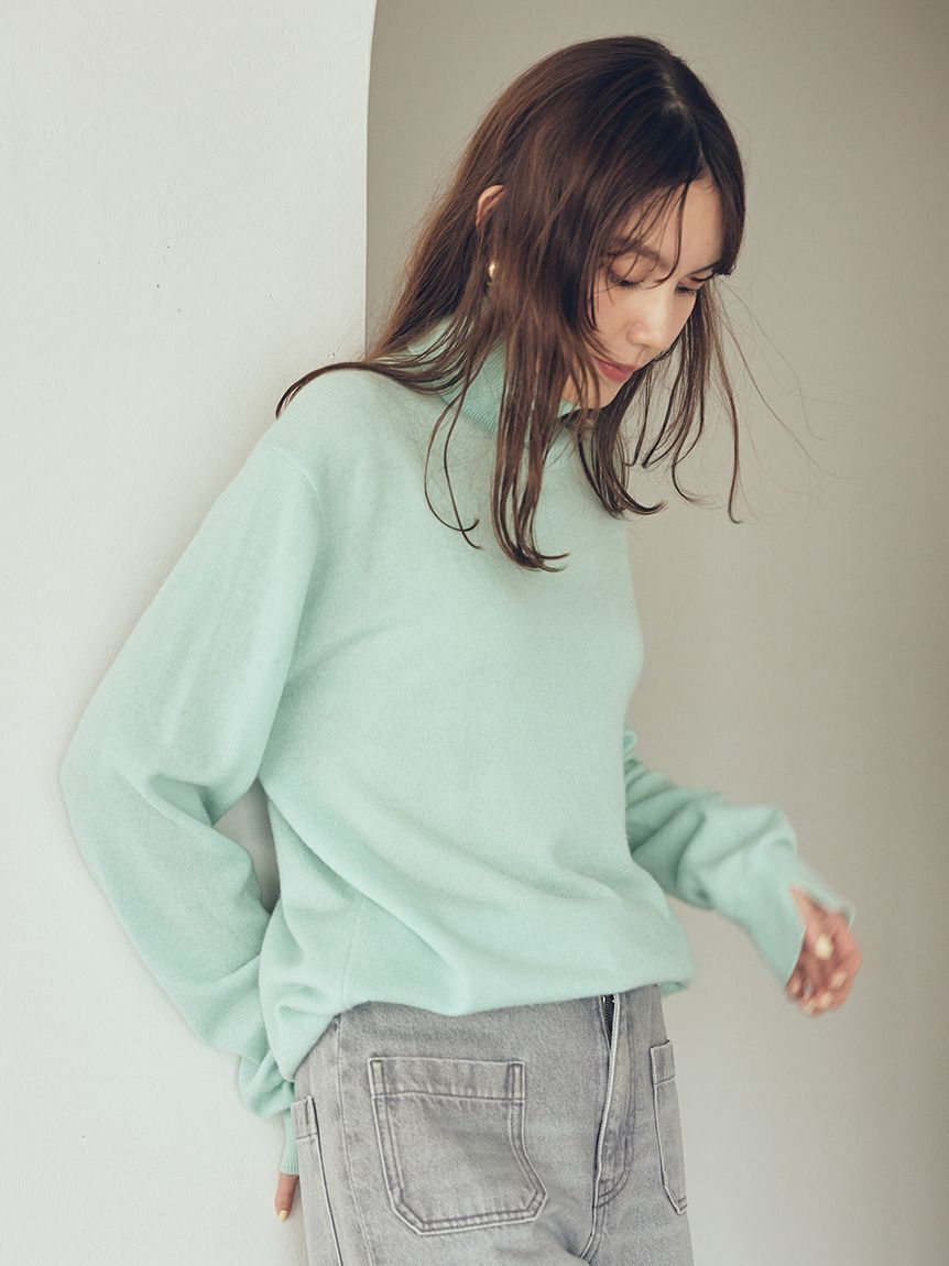 Mila Owen「ウール100％ベーシックタートルネックニット」|ニット・セーター|MNT