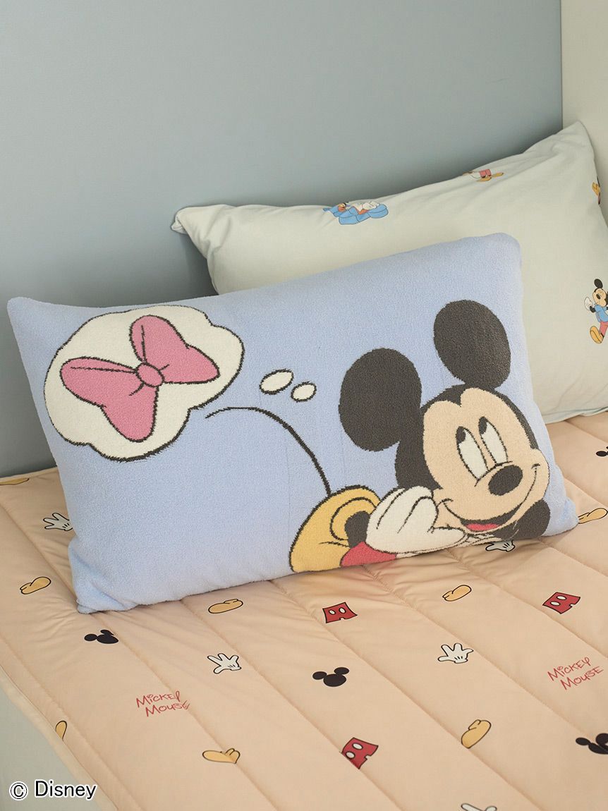 gelato pique Sleep「【Sleep】Mickey&Minnie / ジャガードピローケース」|その他|