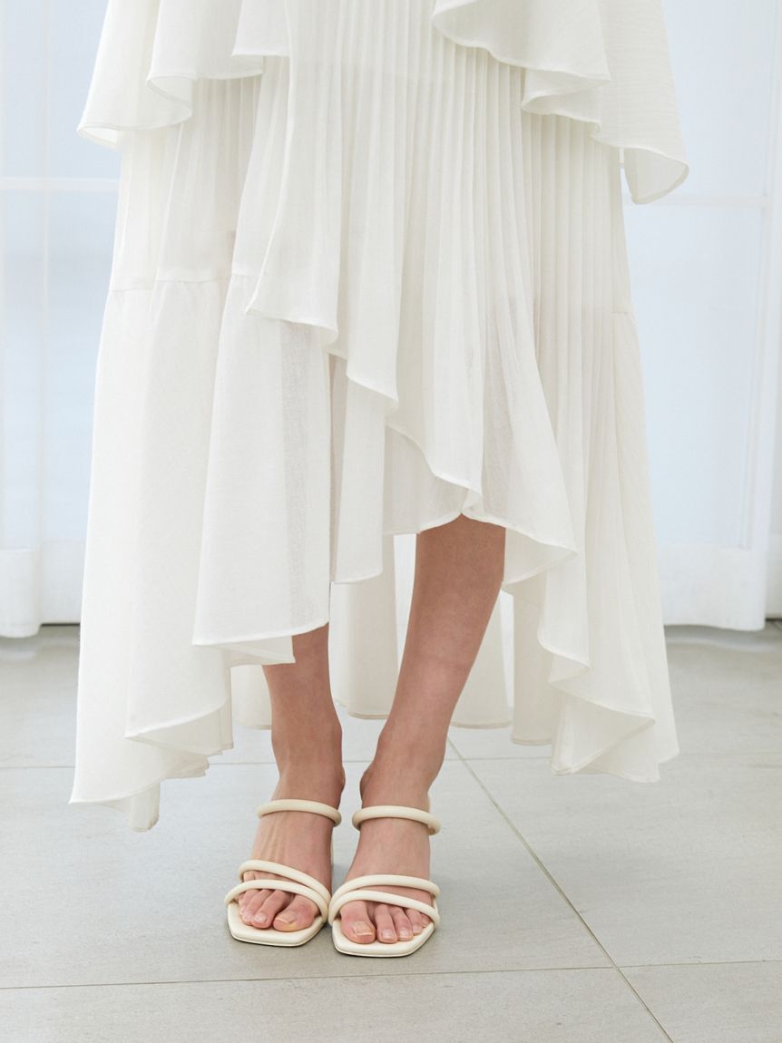 SNIDEL「アシメントリーティアードキャミワンピース」|ワンピース|