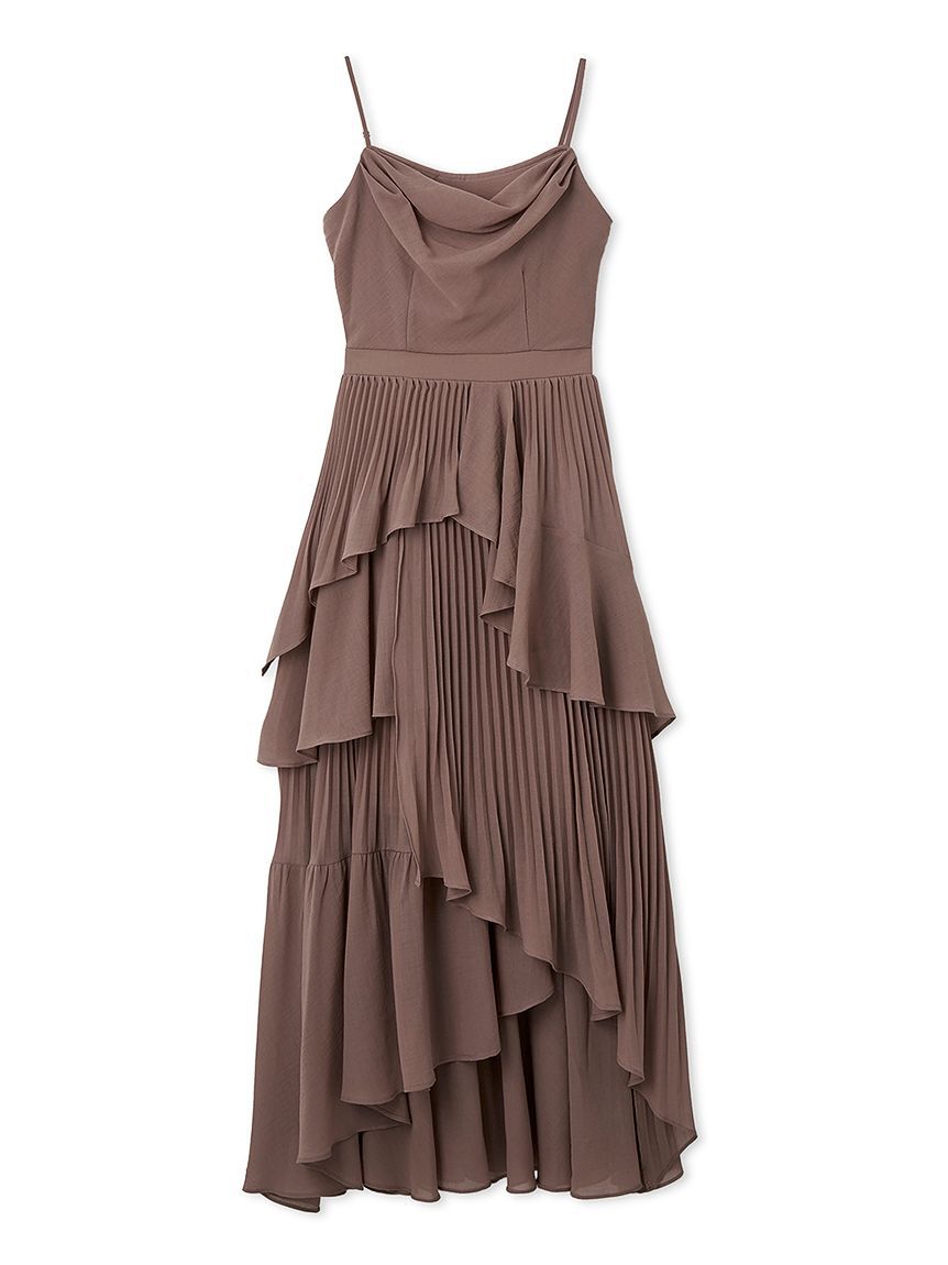 SNIDEL「アシメントリーティアードキャミワンピース」|ワンピース|