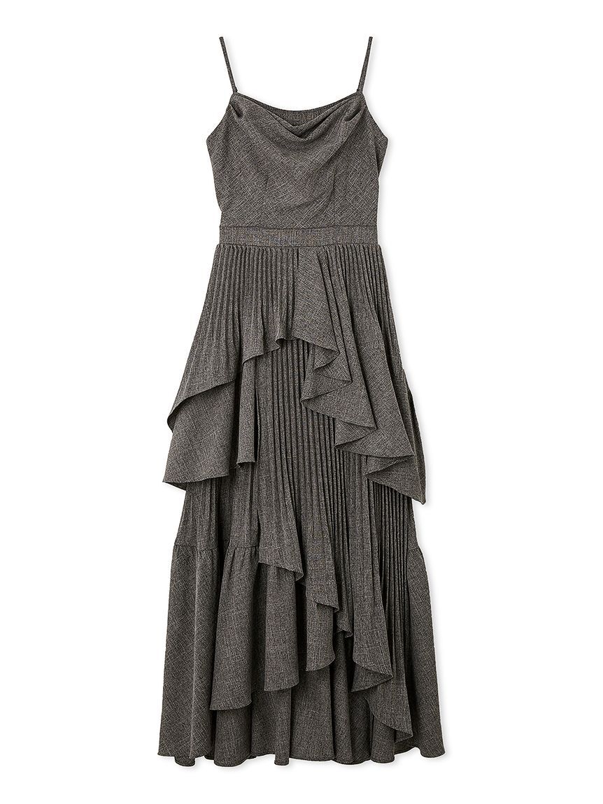 SNIDEL「アシメントリーティアードキャミワンピース」|ワンピース|