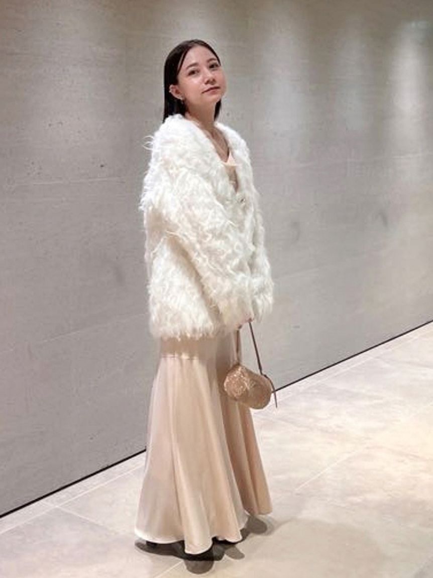 SNIDEL「サテンマーメイドキャミワンピース」|ワンピース|