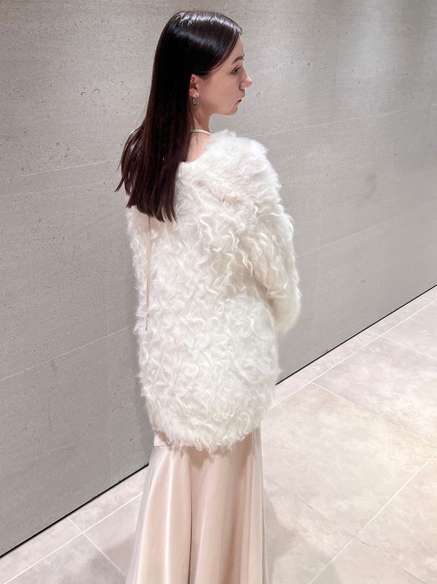 SNIDEL「サテンマーメイドキャミワンピース」|ワンピース|