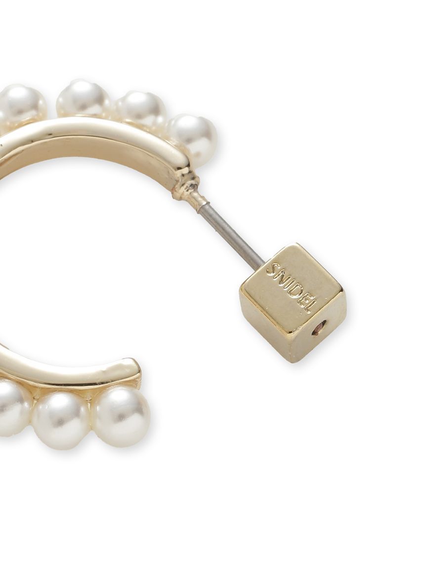 SNIDEL「パールビーズバリエピアス」|ピアス|