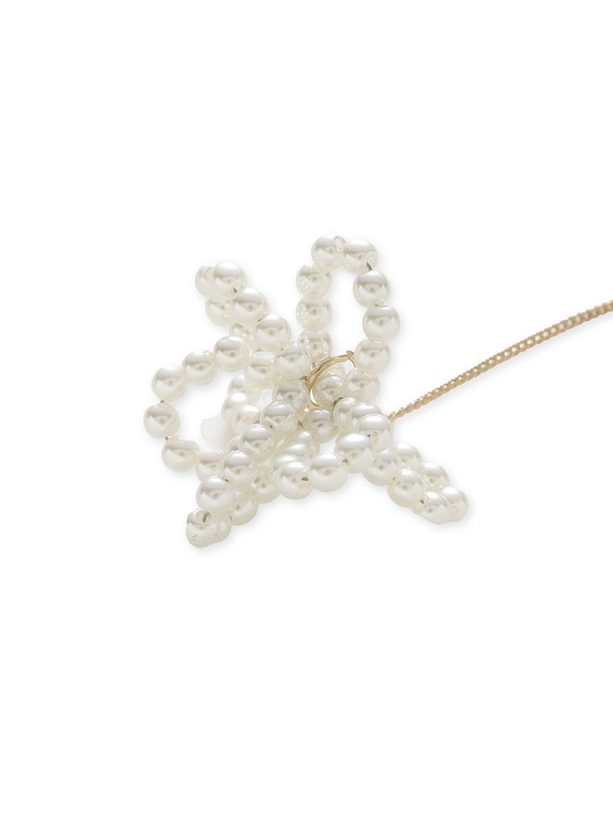 SNIDEL「パールビーズバリエピアス」|ピアス|