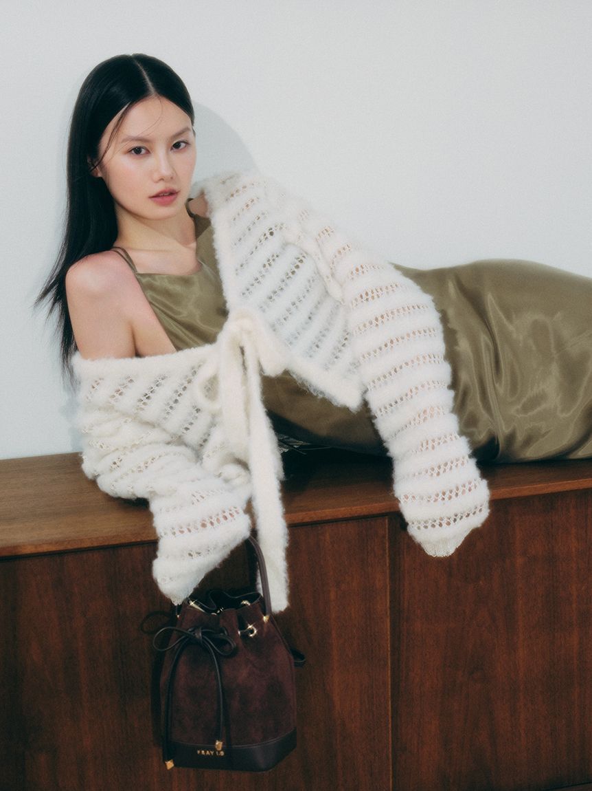 FRAY I.D「ボートネックキャミワンピース」|ワンピース|