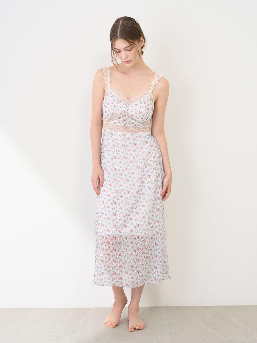 LILY BROWN Lingerie「【LILY BROWN Lingerie&times;ANNA SUI】カップ付きキャミワンピース」|ワンピース|