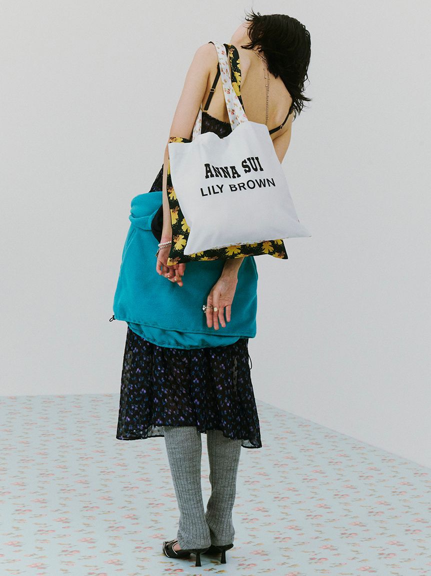 LILY BROWN Lingerie「【LILY BROWN Lingerie&times;ANNA SUI】カップ付きキャミワンピース」|ワンピース|