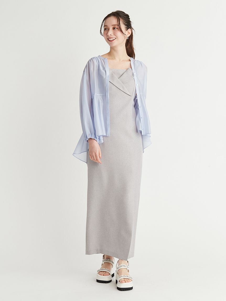 CELFORD「テイラーネックキャミワンピース」|ワンピース|