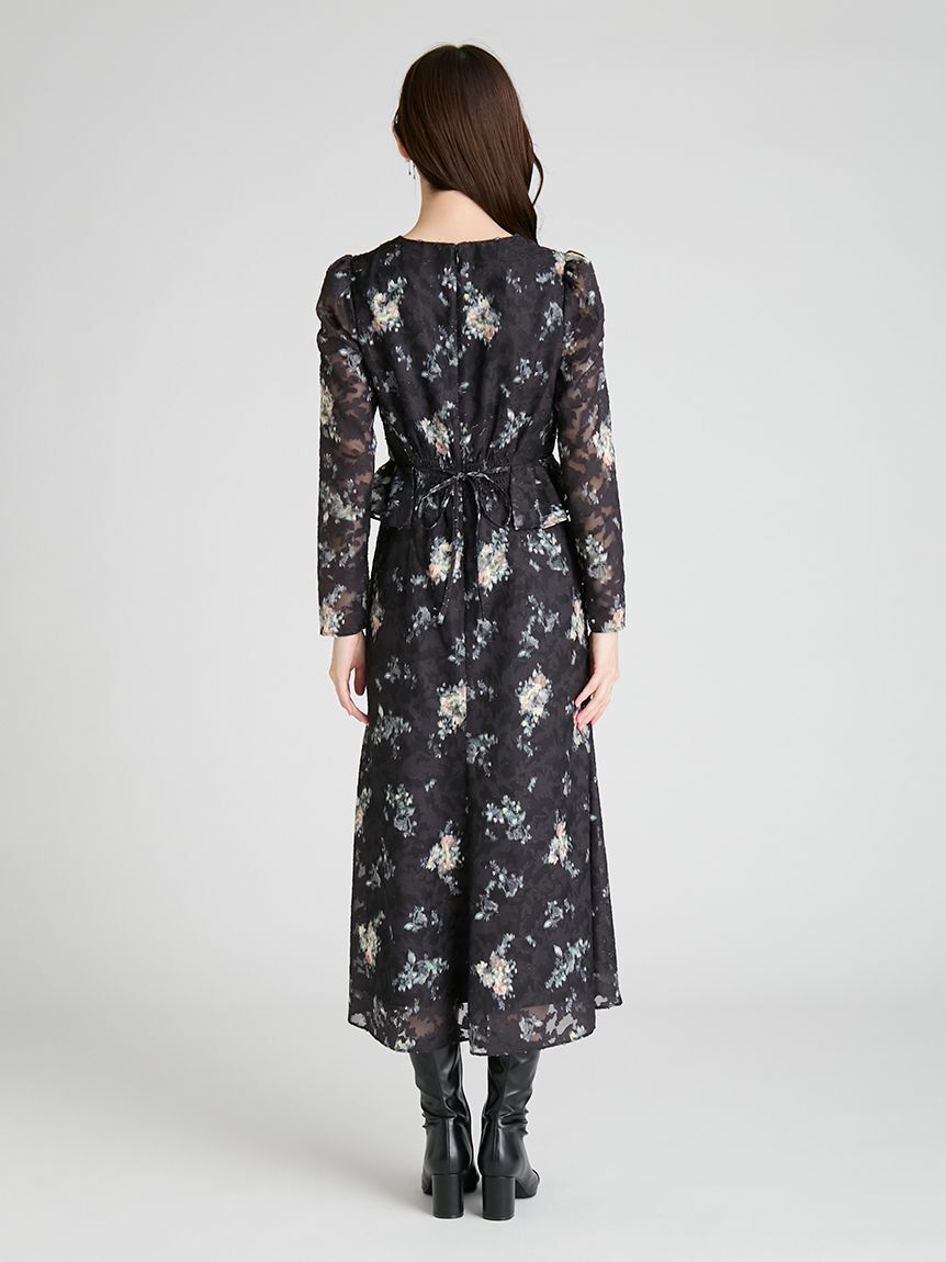 CELFORD「ウエストペプラムデザインワンピース」|ワンピース|