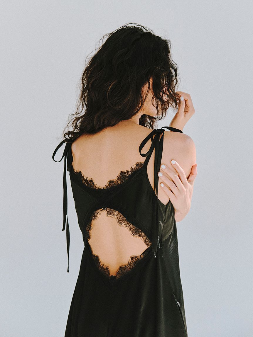 styling/「バックレースキャミワンピース」|ワンピース|