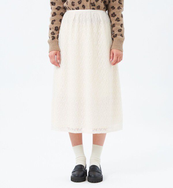 MACKINTOSH PHILOSOPHY「フラワーレースフレアスカート」|スカート|