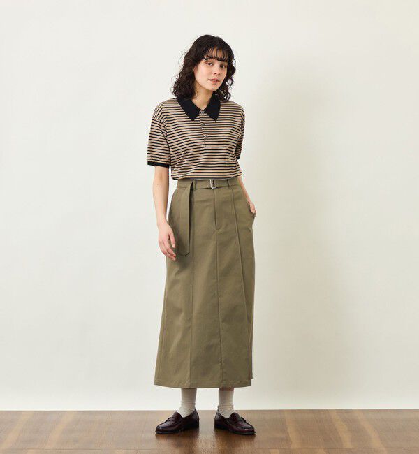 MACKINTOSH PHILOSOPHY「GREY LABEL ベルテッドチノスカート」|スカート|