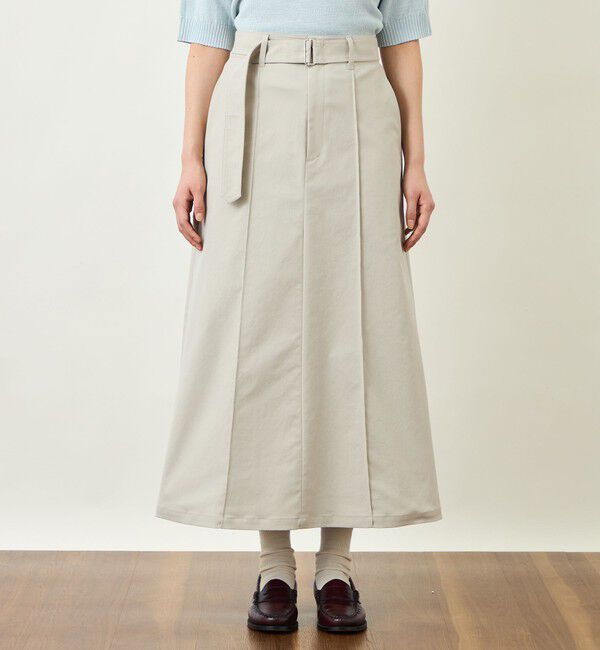 MACKINTOSH PHILOSOPHY「GREY LABEL ベルテッドチノスカート」|スカート|