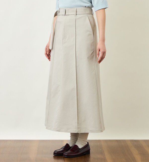 MACKINTOSH PHILOSOPHY「GREY LABEL ベルテッドチノスカート」|スカート|