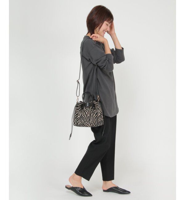 ikka「ウーリッシュフラノテーパードパンツ」|その他|