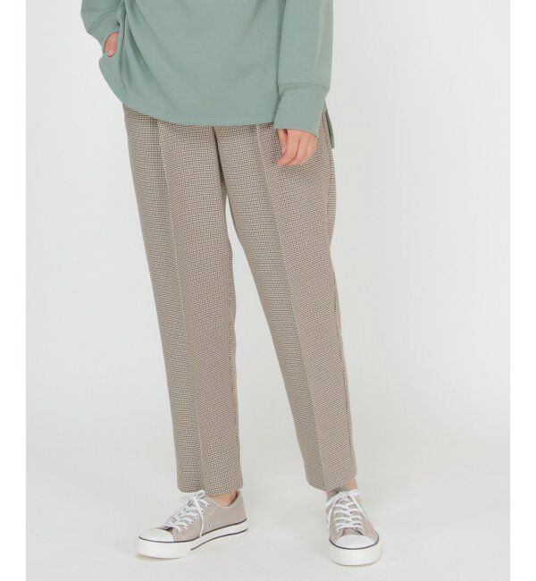 ikka「ウーリッシュフラノテーパードパンツ」|その他|チャケイ