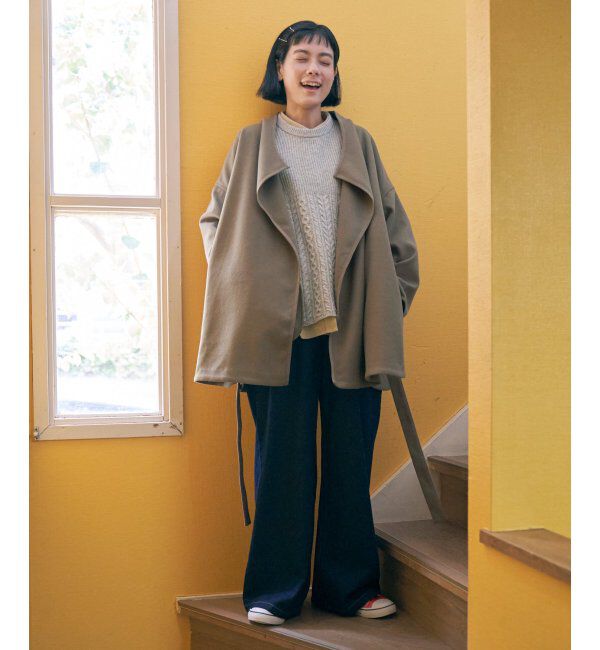 Lbc with Life「ジャージメルトントッパーコート」|その他|