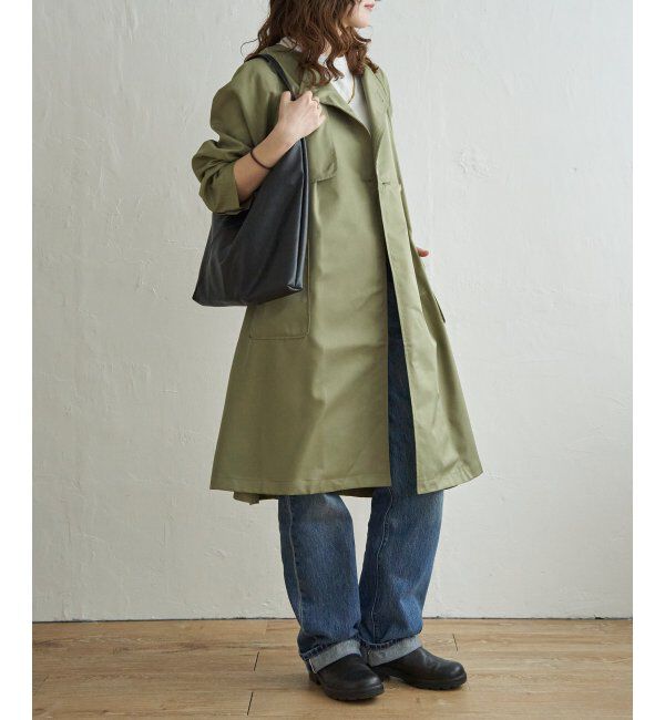 Lbc with Life「ノーカラーガンパッチゆるコート」|その他|