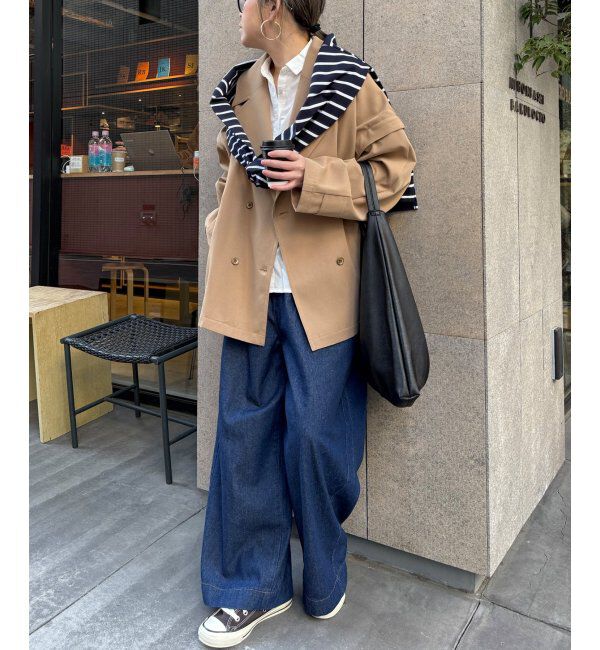 Lbc with Life「袖取り外しミドルコート」|その他|